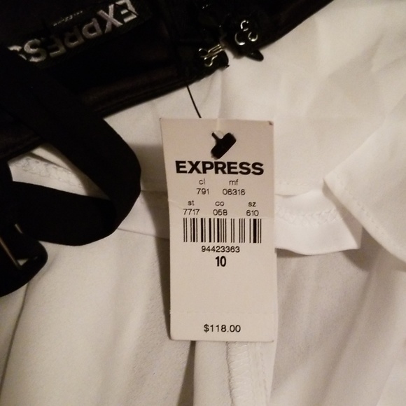 NWT Express Dress High-Low Maxi - Picture 6 of 7
